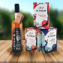 Pack 1 - 12 cajas de vino Tetrapack + Grapa de regalo!